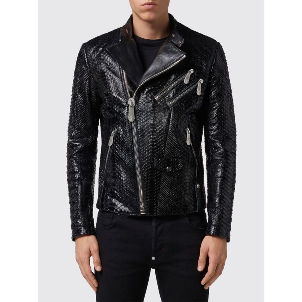 Philipp Plein Jacket Men Black